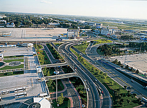首都机场停机坪机场高速