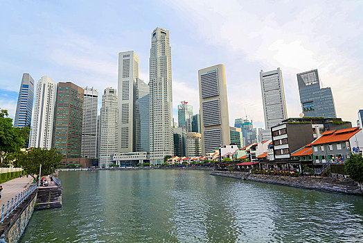 新加坡市区商业街