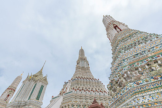 泰国曼谷郑王庙寺庙及佛塔