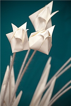 折纸,花