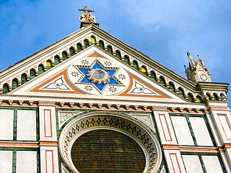 大教堂,著名,圣芳济修会,教堂,佛罗伦萨,意大利