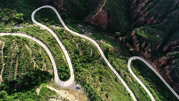 盘山公路,景美