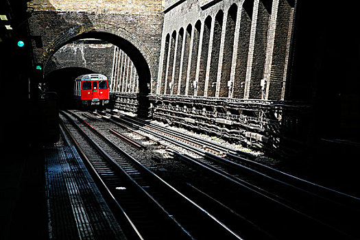 圆,线条,地铁,车站,伦敦,英国