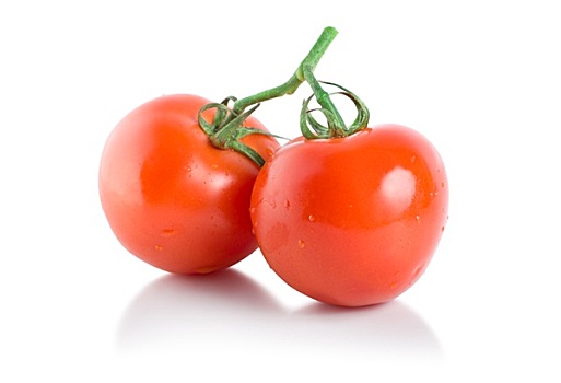 两个,成熟,西红柿,隔绝