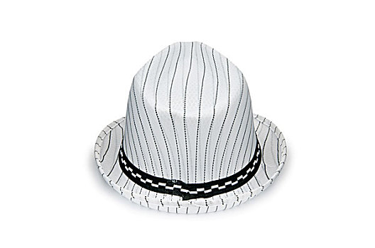 白色,排列,帽子,隔绝