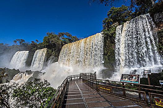 眺望台,伊瓜苏瀑布,伊瓜苏国家公园,阿根廷