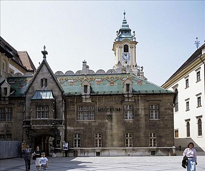 老市政厅,布拉迪斯拉瓦,斯洛伐克,欧洲,欧盟