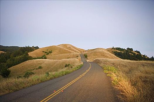 俯拍,公路