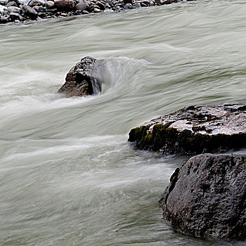瀑布,省立公园,惠斯勒,不列颠哥伦比亚省,加拿大