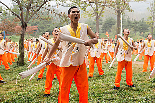 学生,少林,武术,学校,身体,金属,开幕典礼,郑州,国际,节日,河南,中国,亚洲