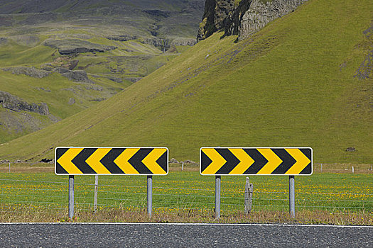 路标,南,冰岛
