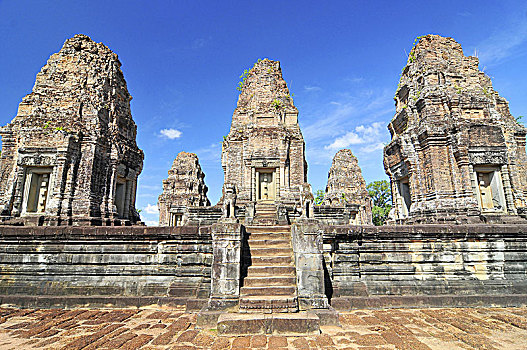 柬埔寨,收获,吴哥,东方,庙宇