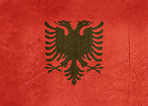 低劣,阿尔巴尼亚,旗帜