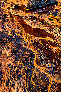 岩石构造,陆地,图案,红色,悬崖,卡尔巴里,西澳大利亚州,澳大利亚