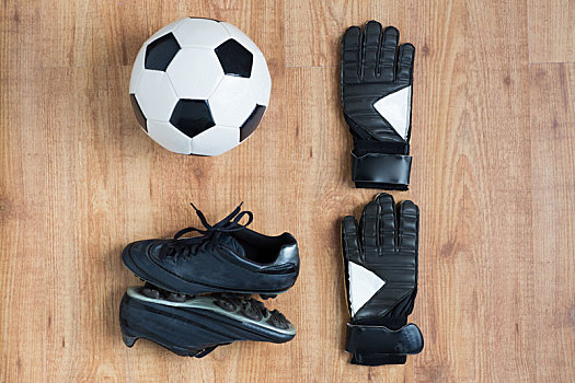 特写,足球,靴子,手套