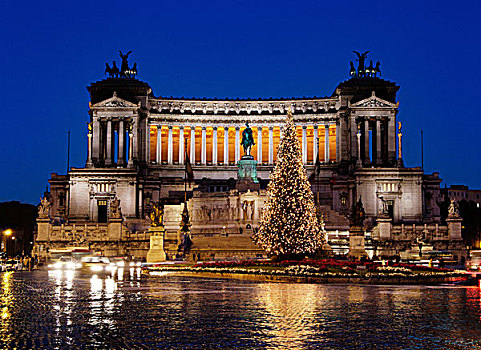广场,威尼斯,纪念建筑,罗马,拉齐奥,意大利,欧洲