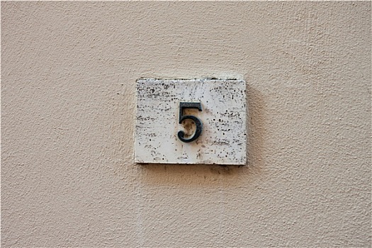 3d,房子,数字,五个