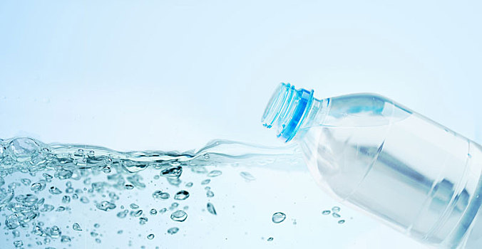 特写,塑料瓶,饮用水