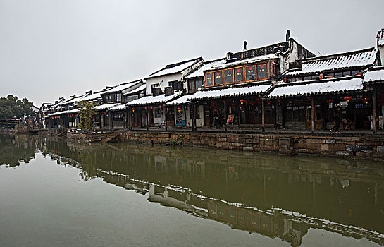 西塘雪景