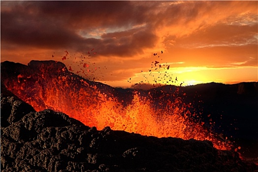 火山,喷发