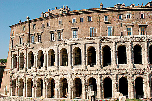 罗马艺术,剧院,建筑,帝王,侄子,罗马,意大利
