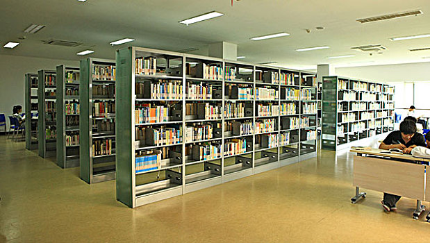 图书馆,书架
