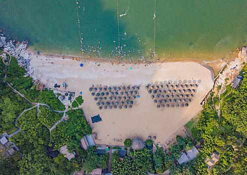 夏季海滩海边风光