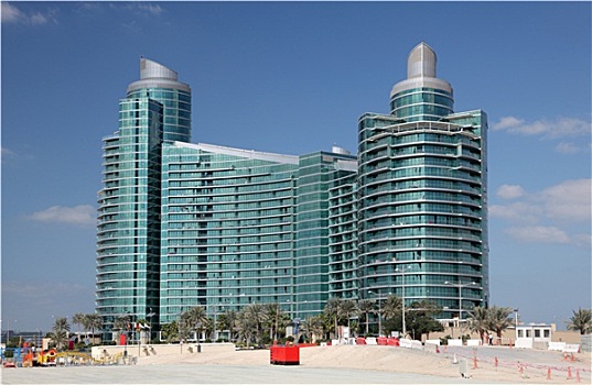 现代,高层建筑,迪拜,节日,城市,阿联酋