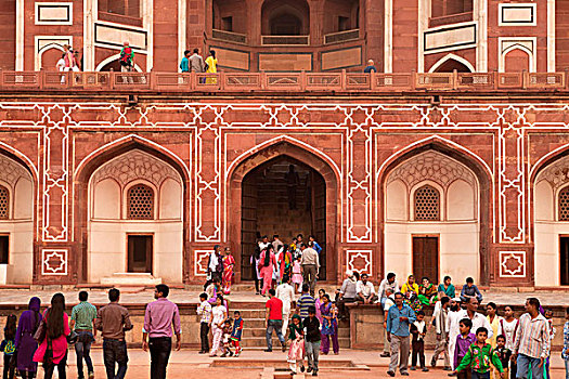 印度,入口,墓地,世界遗产,德里,亚洲