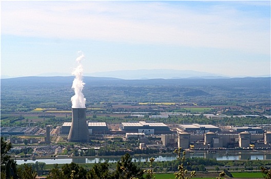 工业场地,核能,发电
