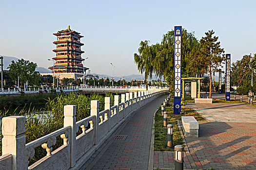 门头沟永定楼景区