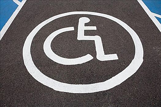 残疾,停车位