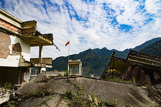 汶川地震遗址