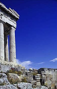 帕特侬神庙,卫城,雅典,希腊