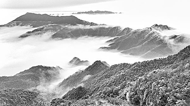 云海,山,雾,云雾,风光,风景