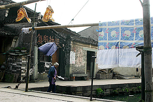 东钱湖,韩岭村,山村,老街,古韵