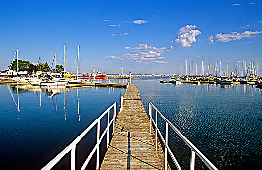 码头,安大略省,伊利湖,加拿大