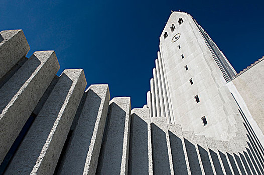 哈尔格林姆斯教堂,教堂,地标,冰岛,欧洲