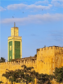 墙壁,梅克内斯,摩洛哥