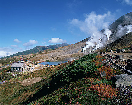 山,远眺