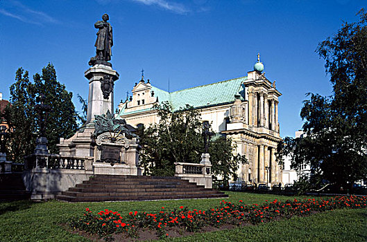 波兰,华沙,教堂