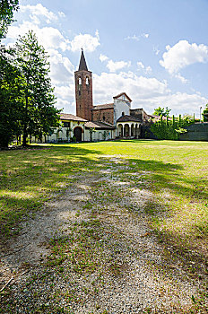 教堂,白化体,莫塔拉,意大利