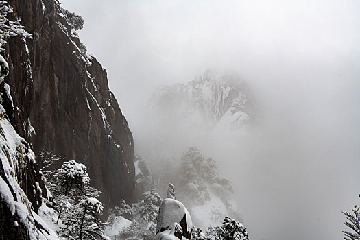 安徽黄山自然风光