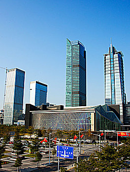 深圳中心区高楼群