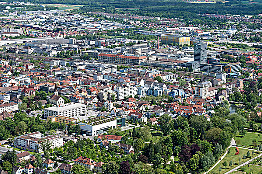 城镇中心,巴登符腾堡,德国,欧洲