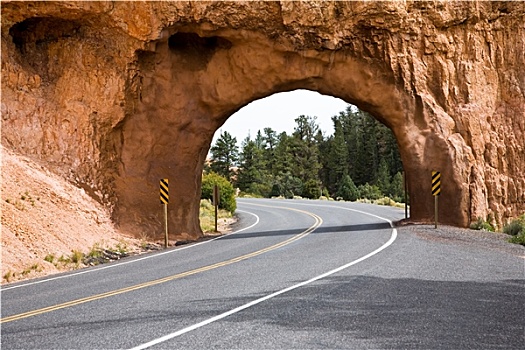 隧道,峡谷,犹他,美国