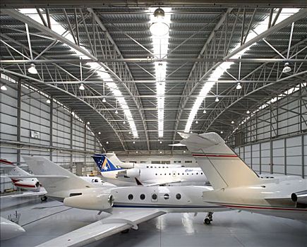 范堡罗机场,飞机库,喷气式飞机