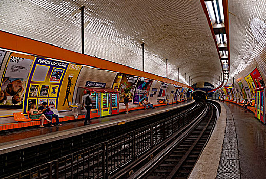 地铁,巴黎,法国