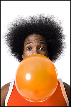 篮球手,非洲式发型