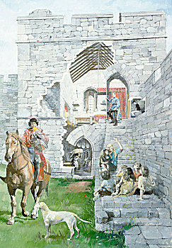城堡,13世纪,世纪,艺术家
